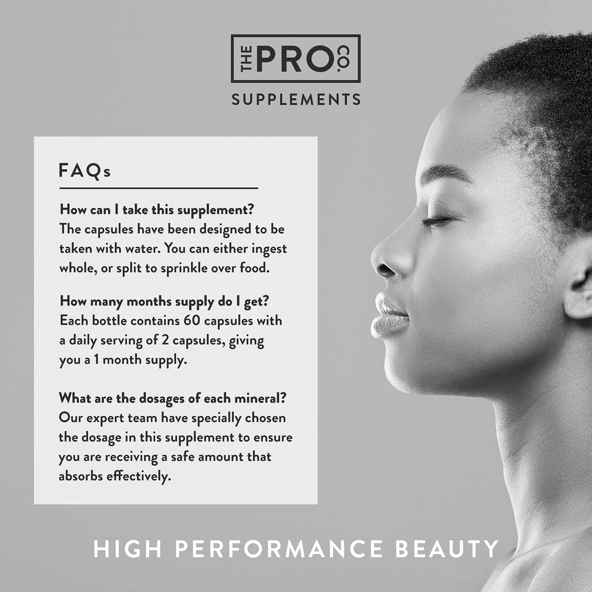 Premium Vegan Collagen Booster Supplement - Hair Skin & Nails Vitamins The Pro CoBuy Supplements Australia