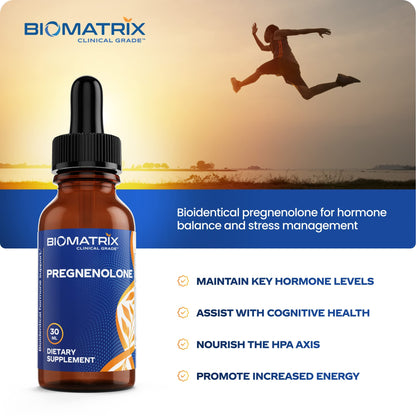 BioMatrix Pregnenolone 2.4 mg Per Dose, 1,200 mg Total (Equivalent to 3,000 mg of Oral BioMatrixBuy Supplements Australia