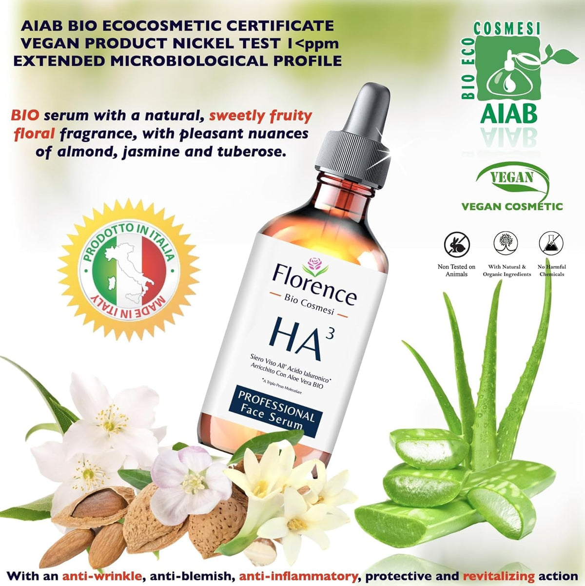 Hyaluronic Acid Serum for Skin – Anti-Aging Moisturizer Face Serum for Brightening, Plumper & Smoother Skin. Non-Greasy, Ultra-Hydrating Niacinamide, B5 & Vitamin C Skin Care Facial Serum, 2 oz Florence buy supplements Au