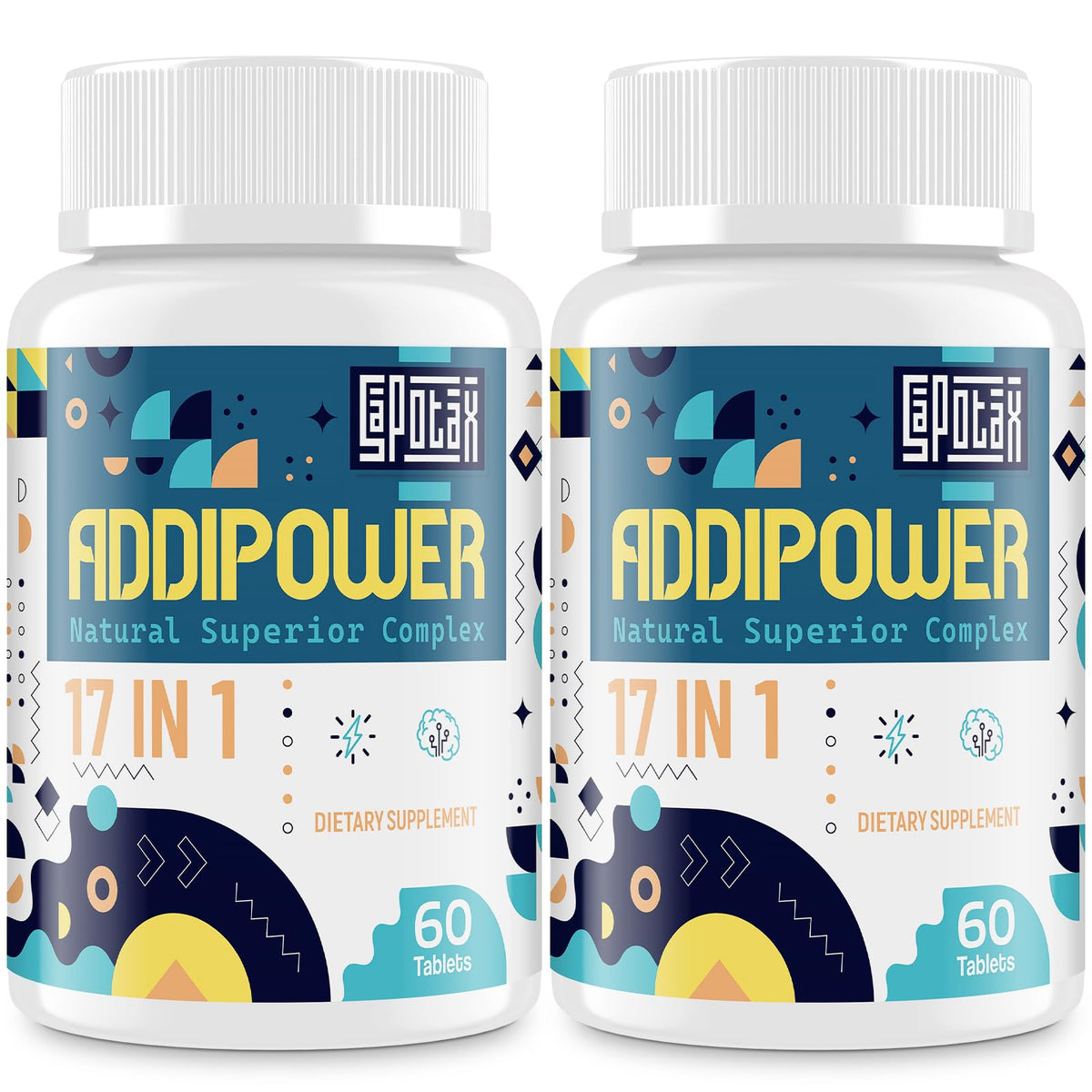 17-in-1 Brain Supplement for Memory and Focus | Nootropic Brain Supplement for Mental Clarity, Concentration, Alertness | Natural Nootropics with Herbal Extracts, Vitamins & Amino Acids (120 Tablets) SapotaxBuy Supplements Australia