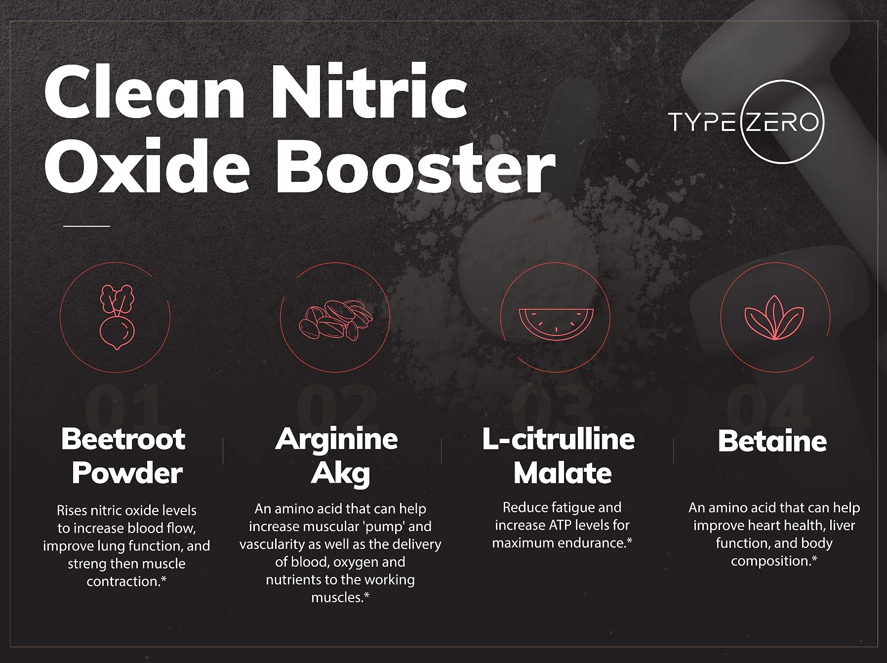 Ultra Clean Stim Free Pump Pre Workout + Nitric Oxide Booster (Fruit Punch) Beetroot, 7G Arginine Citrulline Malate, Betaine, Beta A, ACV+ - Sugar/Caffeine Free Natural Non Stim Preworkout Men & Women Type ZeroBuy Supplements Australia