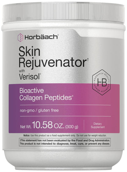 Horbäach Skin Rejuvenator with Verisol 10.58 oz | Bioactive Collagen Peptide Powder | Types I and III | Non GMO, Gluten Free Supplement HorbäachBuy Supplements Australia