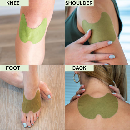 EezePatch® Herbal Knee Relief Patches (10 Count) – Natural Joint Support for Knee Discomfort, Mobility & Flexibility – Herbal Extracts for Soothing Relief – Easy-to-Apply Patches EezePatch buy supplements Au