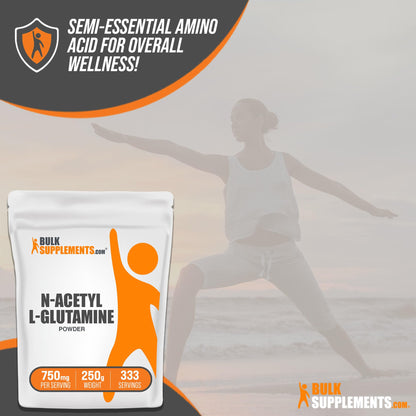 BULKSUPPLEMENTS.COM N-Acetyl L-Glutamine Powder - Glutamine Supplement BULKSUPPLEMENTS.COMBuy Supplements Australia