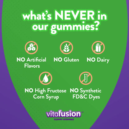 vitafusion Extra Strength Biotin Gummy Vitamins, Berry Flavored, 5,000 mcg Biotin Vitamins VitafusionBuy Supplements Australia