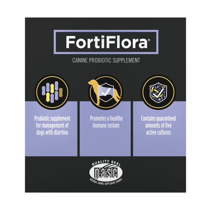 Purina Pro Plan Veterinary Supplements FortiFlora Daily Probiotics for Dogs, Helps Digestive Gut Health and Diarrhea - 30 ct. Box Pro Plan Veterinary DietsBuy Supplements Australia