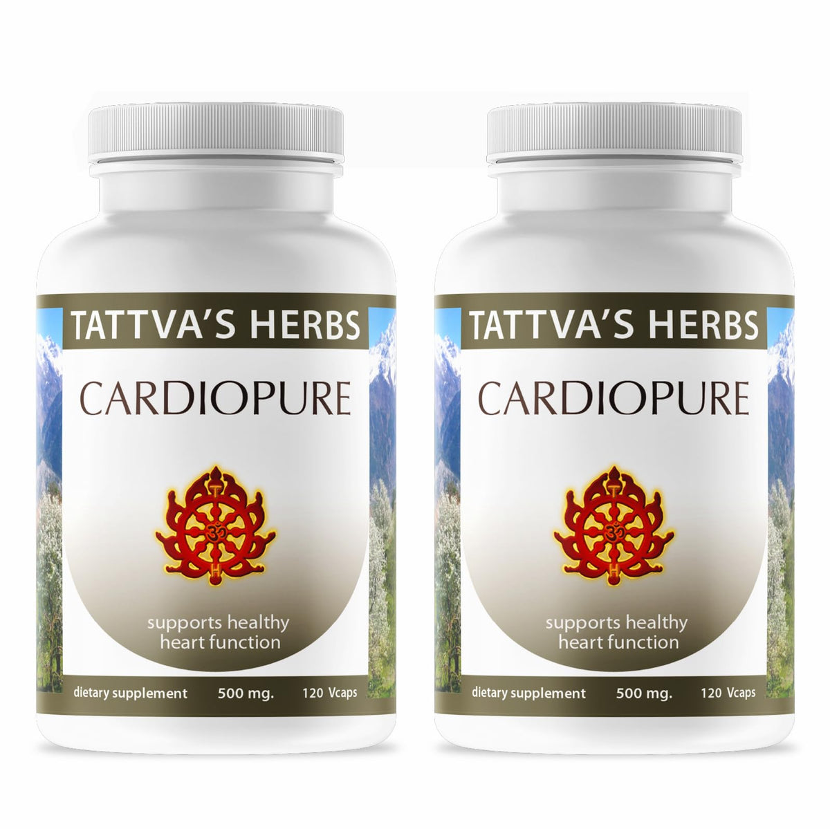 Tattva's Herbs Cardiopure Herbal Ayurvedic Supplement Vegetarian Capsules, Ashwagandha, Rauwolfia, & Arjuna Full Spectrum Co2 Extracts, Veggie Capsules, 240 Count, 25 Years of Premium Service Tattva's HerbsBuy Supplements Australia