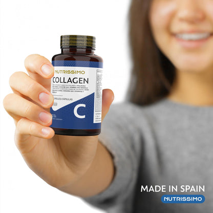 NUTRISSIMO Collagen + Hyaluronic Acid + Biotin + CoQ10 + Vitamins A, C (non-acidic), D and B12 + Zinc NUTRISSIMOBuy Supplements Australia