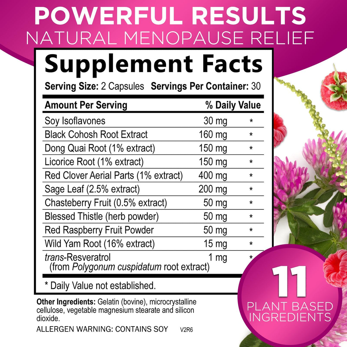 Menopause Supplements for Women - Complete Menopause Relief with Dong Quai & Black Cohosh - For Natural, Mild Hot Flash & Night Sweats - Hormone, Energy & Balance Support, Bottled in USA - 60 Capsules Nature's NutritionBuy Supplements Australia