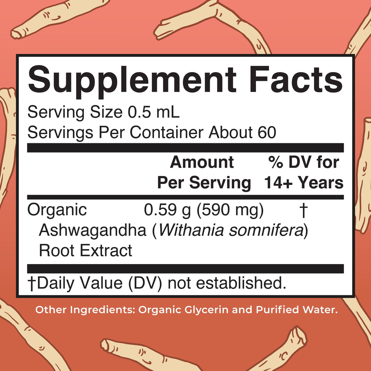 MaryRuth Organics Ashwagandha Root | USDA Organic Ashwagandha Liquid Drops | Stress Relief, Natural Calm, Relaxation and Mood Support Supplement | Adaptogenic | Nervine | Vegan | Non-GMO | 60 Servings MARYRUTH'SBuy Supplements Australia