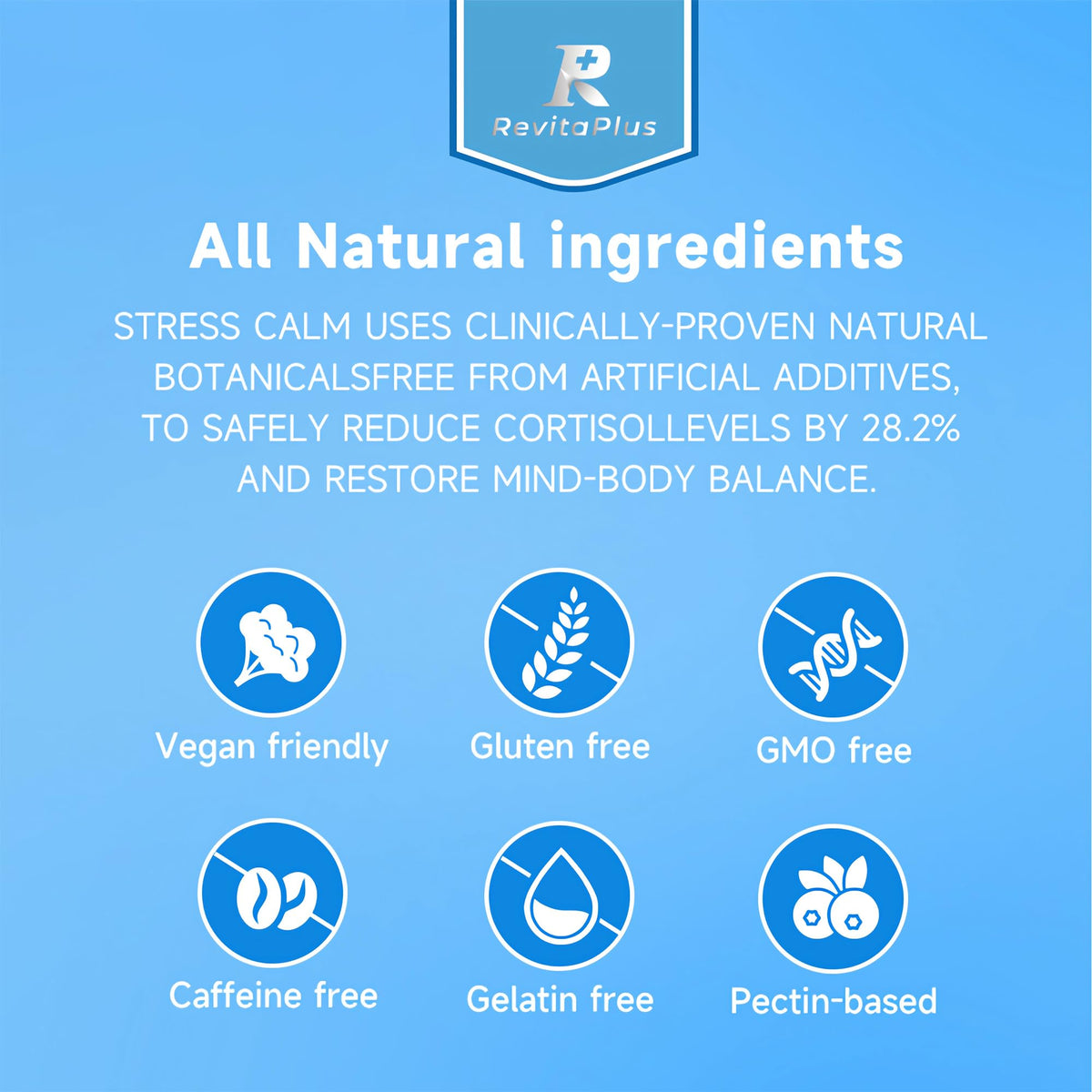 RevitaPlus 8-in-1 Ashwagandha Supplements with B12 B6 Magnesium Maca Zinc Folate, Cortisol Supplements for Women and Men Supports Stress Relief, Sleep, Energy, Focus(90 Capsules) RevitaPlusBuy Supplements Australia
