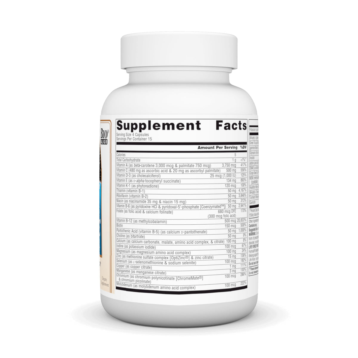 Source Naturals Life Force Multiple Iron Free Daily Multivitamin High Potency Essential Vitamins, Minerals, Antioxidants & Nutrients - Energy & Immune Boost* - 60 Capsules Source Naturals buy supplements Au
