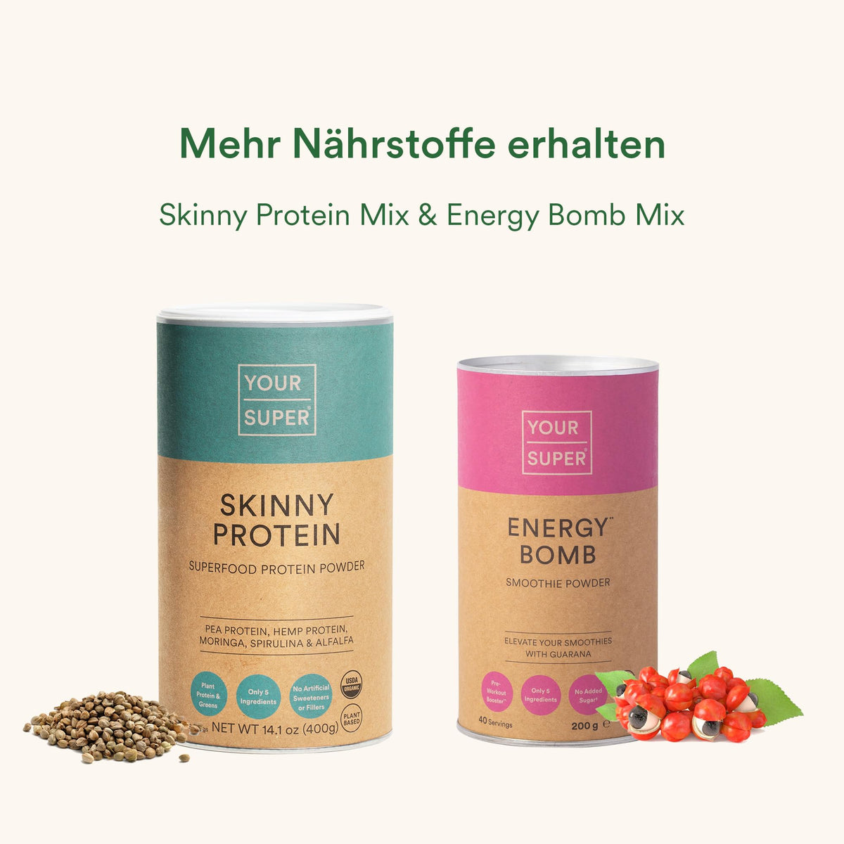 Your Super Plant Protein Organic Superfood Powder – Plant Based Protein Powder for Muscle Growth Your SuperBuy Supplements Australia