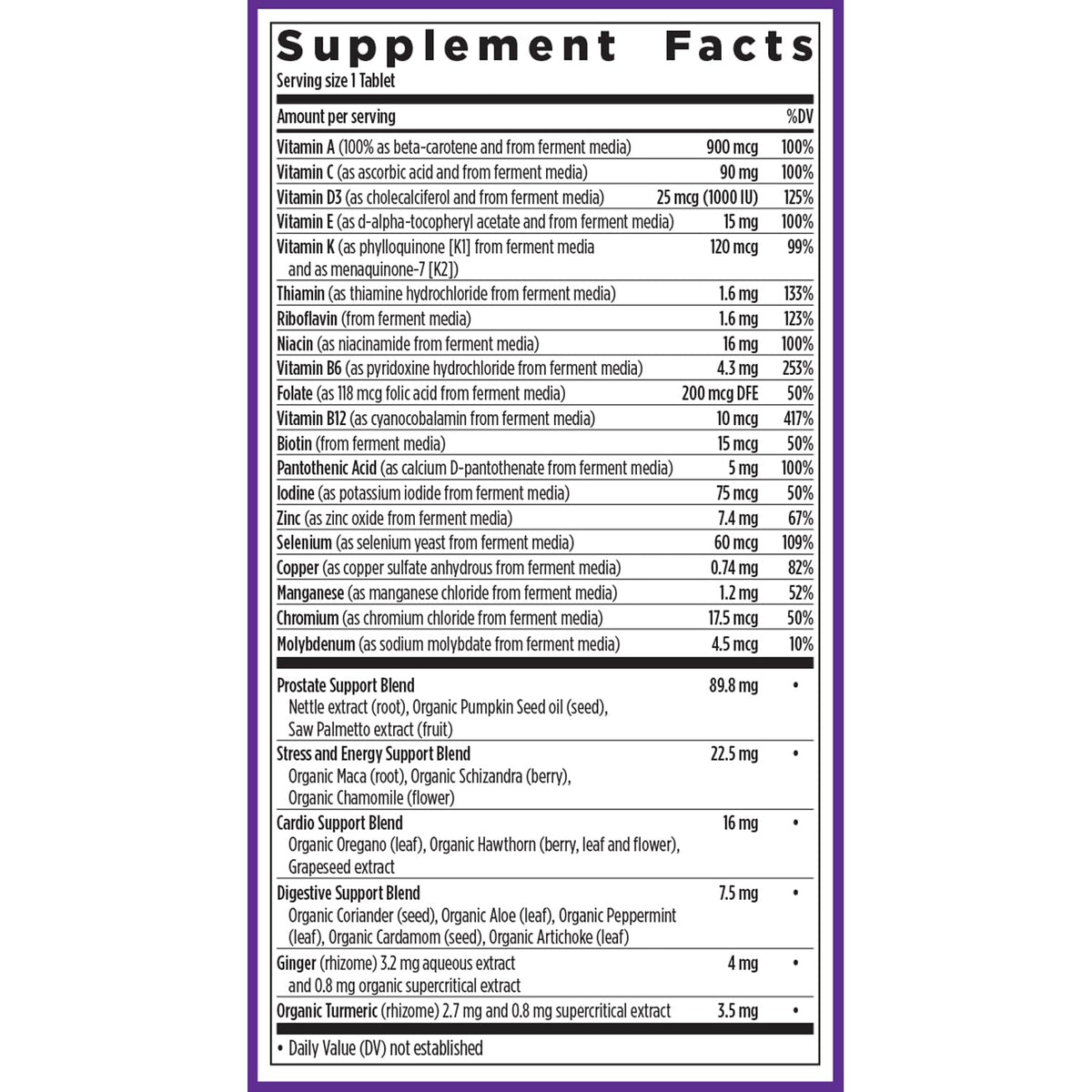 New Chapter Men’s Multivitamin 40+, Extra B6 & B12, D3, Vitamin C & Zinc, Immune, Heart, Cellular Energy, and Brain Health New ChapterBuy Supplements Australia
