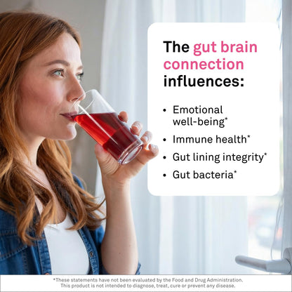 NeuroScience Gut Brain Align Powder - L-Glutamine Powder for Gut Health and Stress Support - Glutamine, GABA, Saffron,