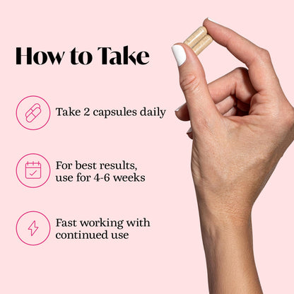 Winged Wellness Balance Babe, Hormone Balance & Estrogen Detox Supplement for Women - 100mg DIM & Calcium D-Glucarate & Milk Thistle for PMS Bloating, Cramps, Mood & Hormonal Acne Support, 60 Capsules Winged WellnessBuy Supplements Australia
