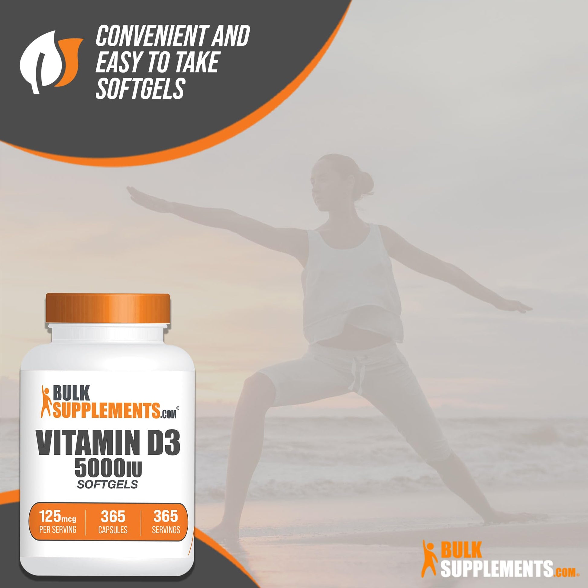 BULKSUPPLEMENTS.COM Vitamin D3 5000IU Softgels - Cholecalciferol, D3 Supplement BULKSUPPLEMENTS.COMBuy Supplements Australia