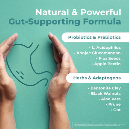 GutOptim Probiotic & Prebiotic Capsules | Pre and Probiotics for Synbiotic Gut Health & Bloating Relief for Women & Men | Enzyme with Probiotics for Digestive Health | Non-GMO, 60 Ct, 6 Month Supply Nature’s NutriWave buy supplements Au