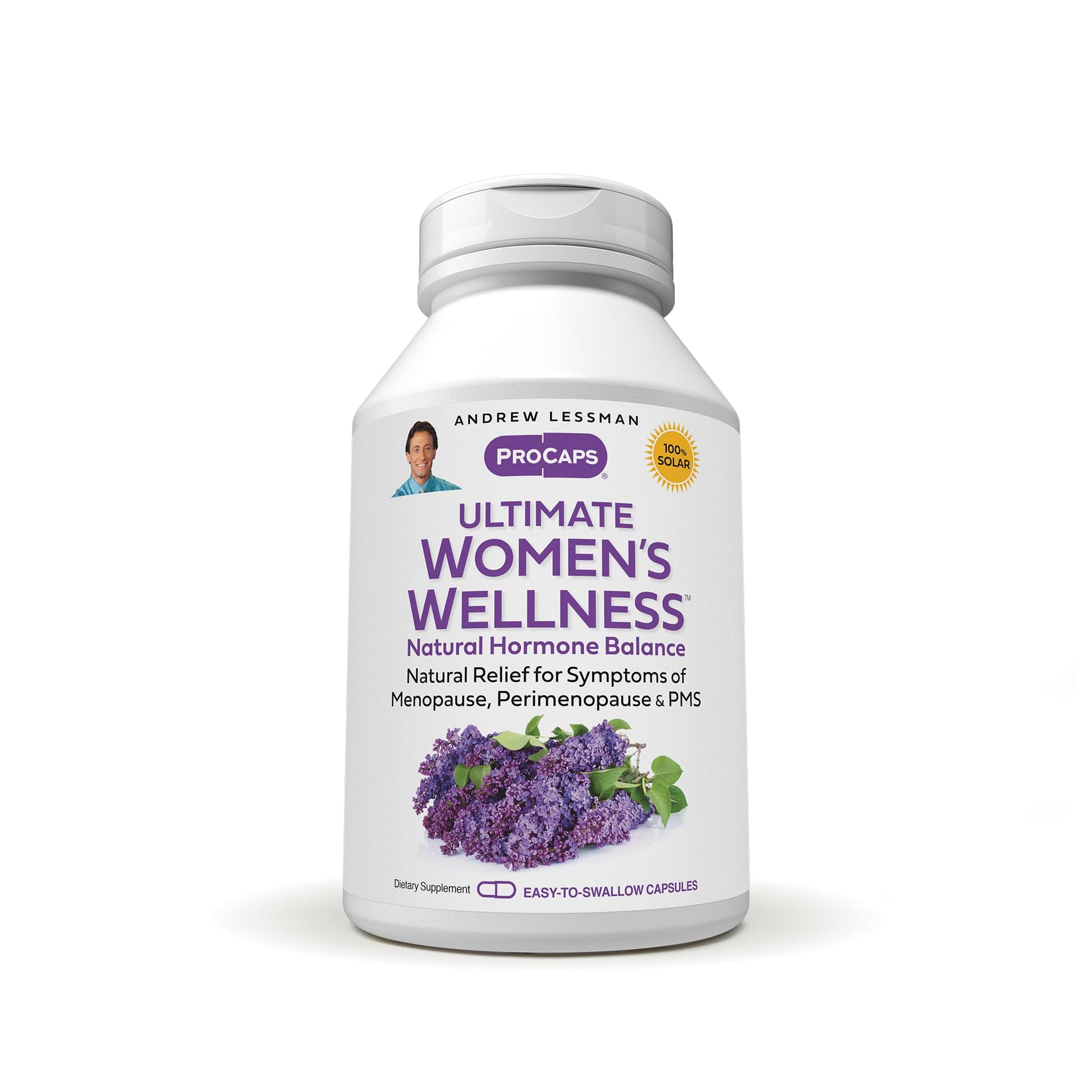 ANDREW LESSMAN Ultimate Women’s Wellness 60 Capsules - Naturally Relieves Menopause Symptoms, PMS, Perimenopause with Soy Isoflavones, EGCG, Cranberry, Indole-3-Carbinol. Easy to Swallow Capsules ANDREW LESSMANBuy Supplements Australia