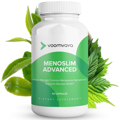 VoomVaya MenoSlim Advanced Menopause Weight Loss for Women – Menopause & Perimenopause Supplement for Women – Supports Healthy Metabolism & Overall Wellness – 60 Capsules VoomVayaBuy Supplements Australia