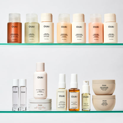 OUAI Thick Shampoo Travel Size - Moisturizing Shampoo with Keratin, Marshmallow Root, Shea Butter, Avocado Oil for Thick Hair - Strengthens & Hydrates - Paraben & Sulfate Free (3 Fl Oz) OUAIBuy Supplements Australia