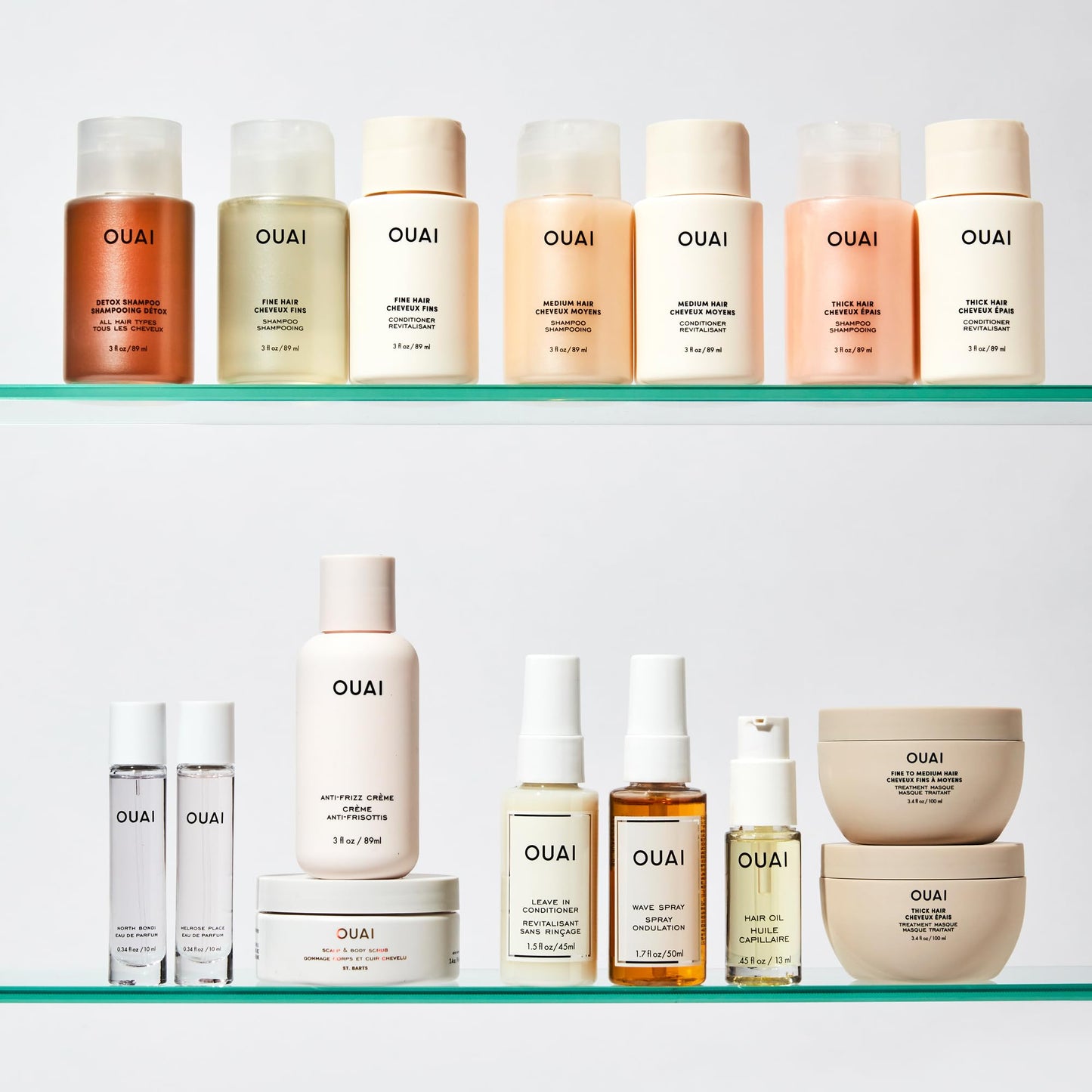 OUAI Medium Shampoo Travel Size - Hydrating Shampoo with Coconut Oil, Babassu, Kumquat Extract & Keratin - Strengthens, Nourishes & Adds Shine - Paraben & Sulfate Free Hair Care Products (3 Oz) OUAIBuy Supplements Australia