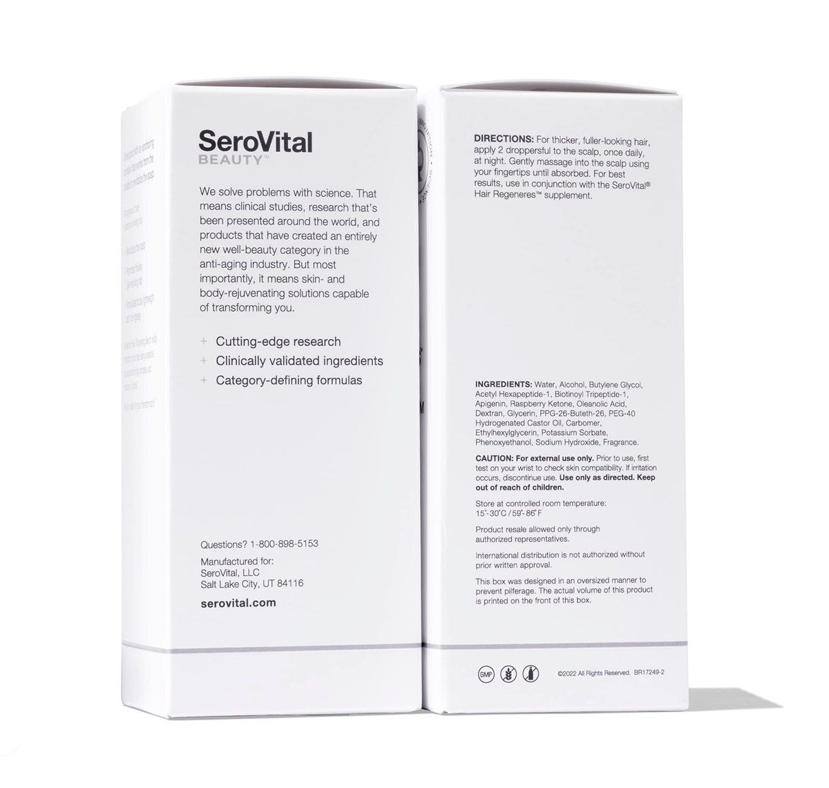 Serovital Advanced Hair Thickening Serum, 2 Oz SerovitalBuy Supplements Australia