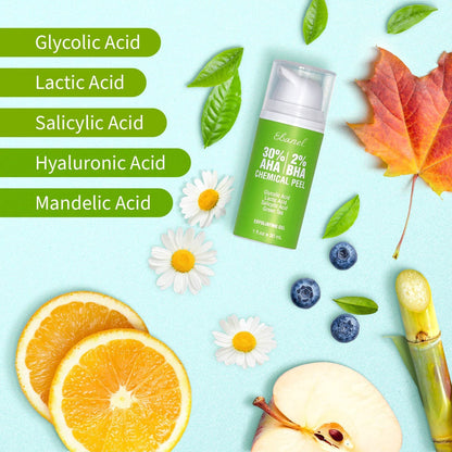 Ebanel Bundle of 30% AHA 2% BHA Chemical Peel and 10 Pack Collagen Face Mask Ebanel buy supplements Au