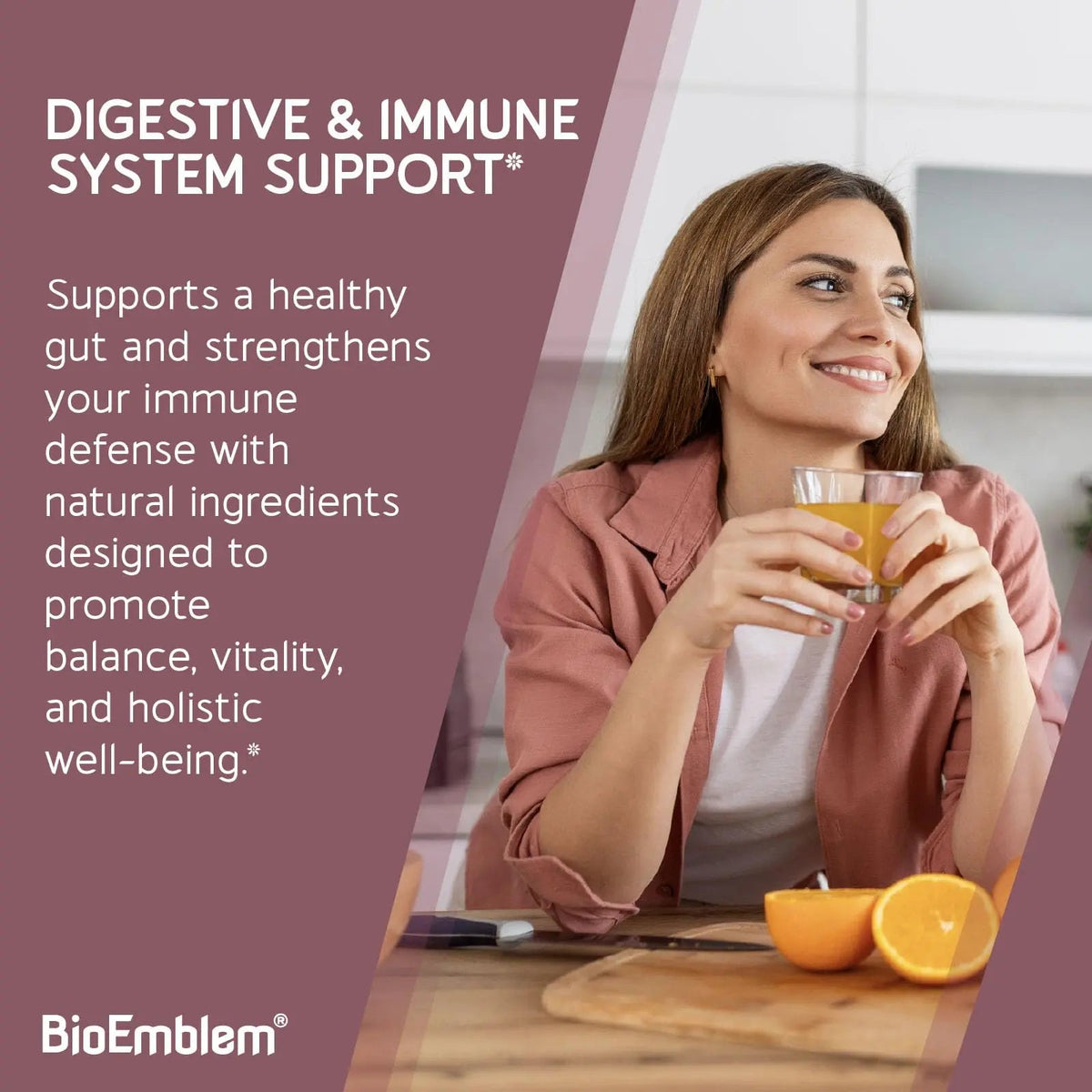 BioEmblem Probiotics for Women & Men – 55 Billion CFU | 11 Strains with Prebiotics & Postbiotics | Jerusalem Artichoke & Inulin | Digestive & Immune Support, Nutrient Absorption | Non-GMO,45 Capsules BioEmblemBuy Supplements Australia