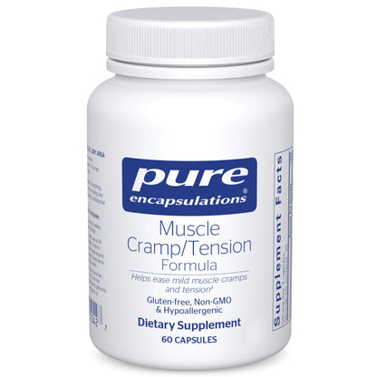 Pure Encapsulations Muscle Cramp/Tension Formula | Hypoallergenic Supplement to Reduce Occasional Muscle Cramps/Tension and Promote Relaxation | 60 Capsules Pure EncapsulationsBuy Supplements Australia