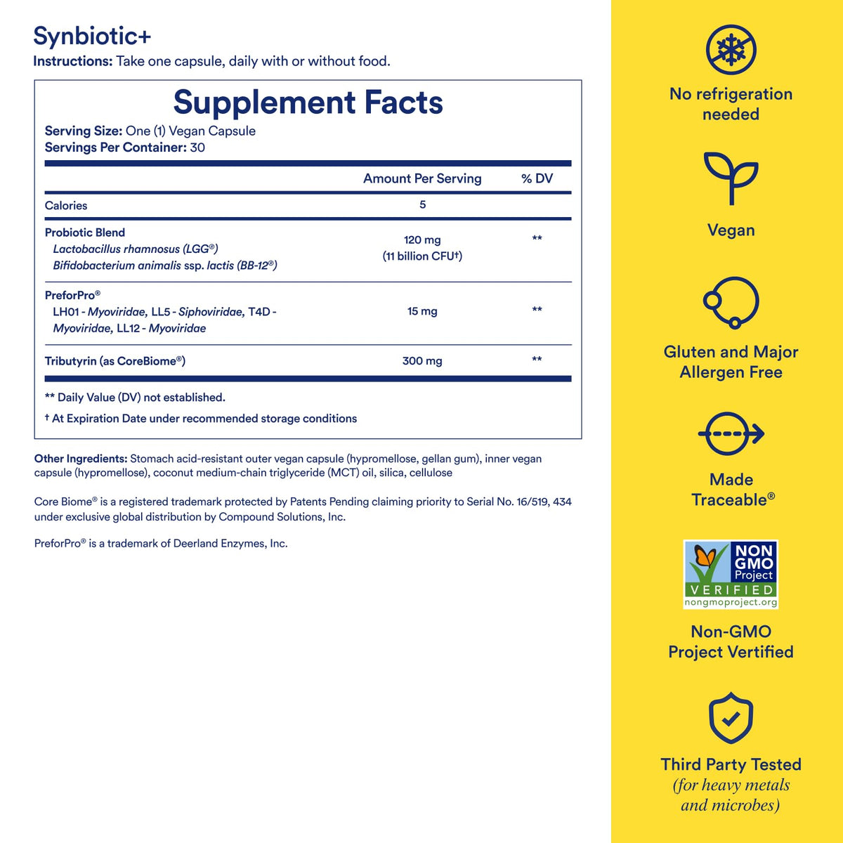 Ritual Synbiotic+ : Probiotic, Prebiotic, Postbiotic, 3-in-1 Formula for Gut Health RitualBuy Supplements Australia