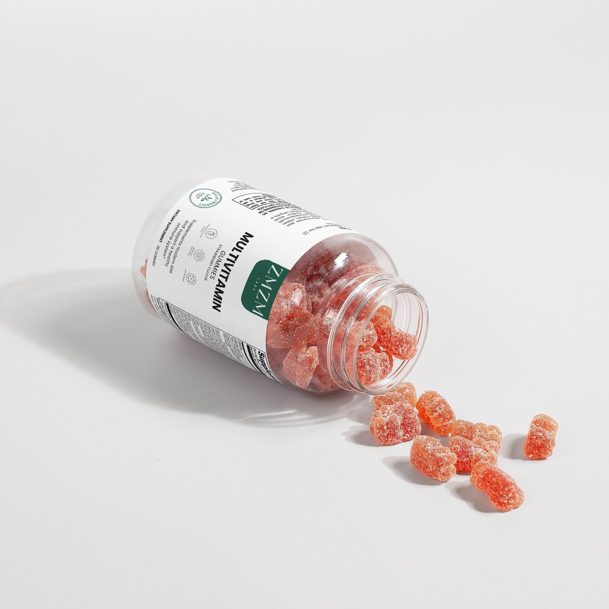 ZMZM LABS Multivitamin Gummies – Strawberry Flavor, 60 Gummies, Vegan, Gelatin-Free, Halal-Friendly Daily Vitamin Supplement ZMZM LABSBuy Supplements Australia