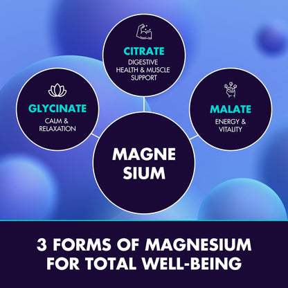 Secret Element Magnesium Glycinate 2150MG Gummies for Women and Men, High Absorption Magnesium Glycinate, Citrate, Malate Gummies for Adults & Kids, Sleep Support