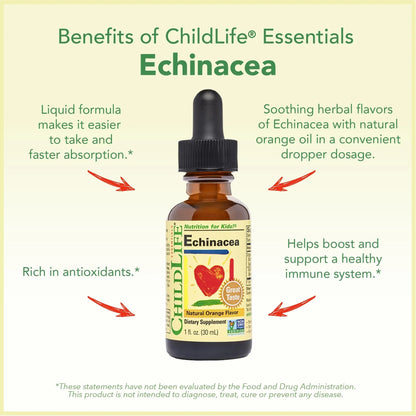 CHILDLIFE ESSENTIALS Immune Support 3-Pack - Liquid Vitamin C, First Defense, and Echinacea - Immune Boosting Supplements CHILDLIFE ESSENTIALSBuy Supplements Australia