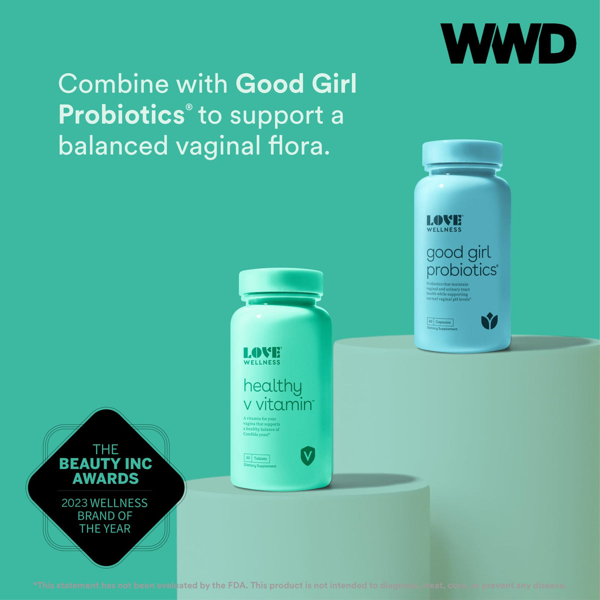Love Wellness Women's Vaginal Health Supplement, Healthy V Vitamin | Maintains pH Balance, Gut Health Love WellnessBuy Supplements Australia