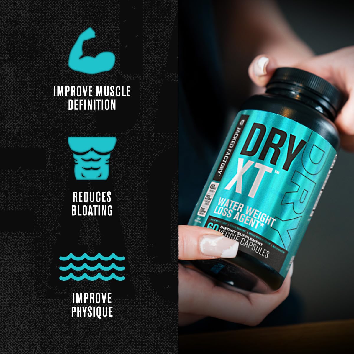 Jacked Factory Dry-XT Water Weight Loss Diuretic Pills - Natural Supplement Jacked FactoryBuy Supplements Australia