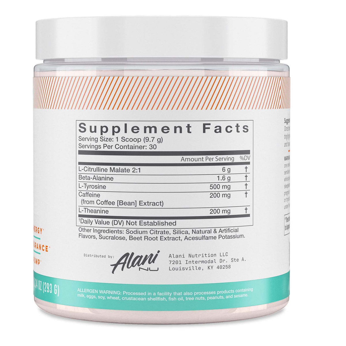 Alani Nu Pre Workout Powder | Amino Energy Boost | Endurance Supple
