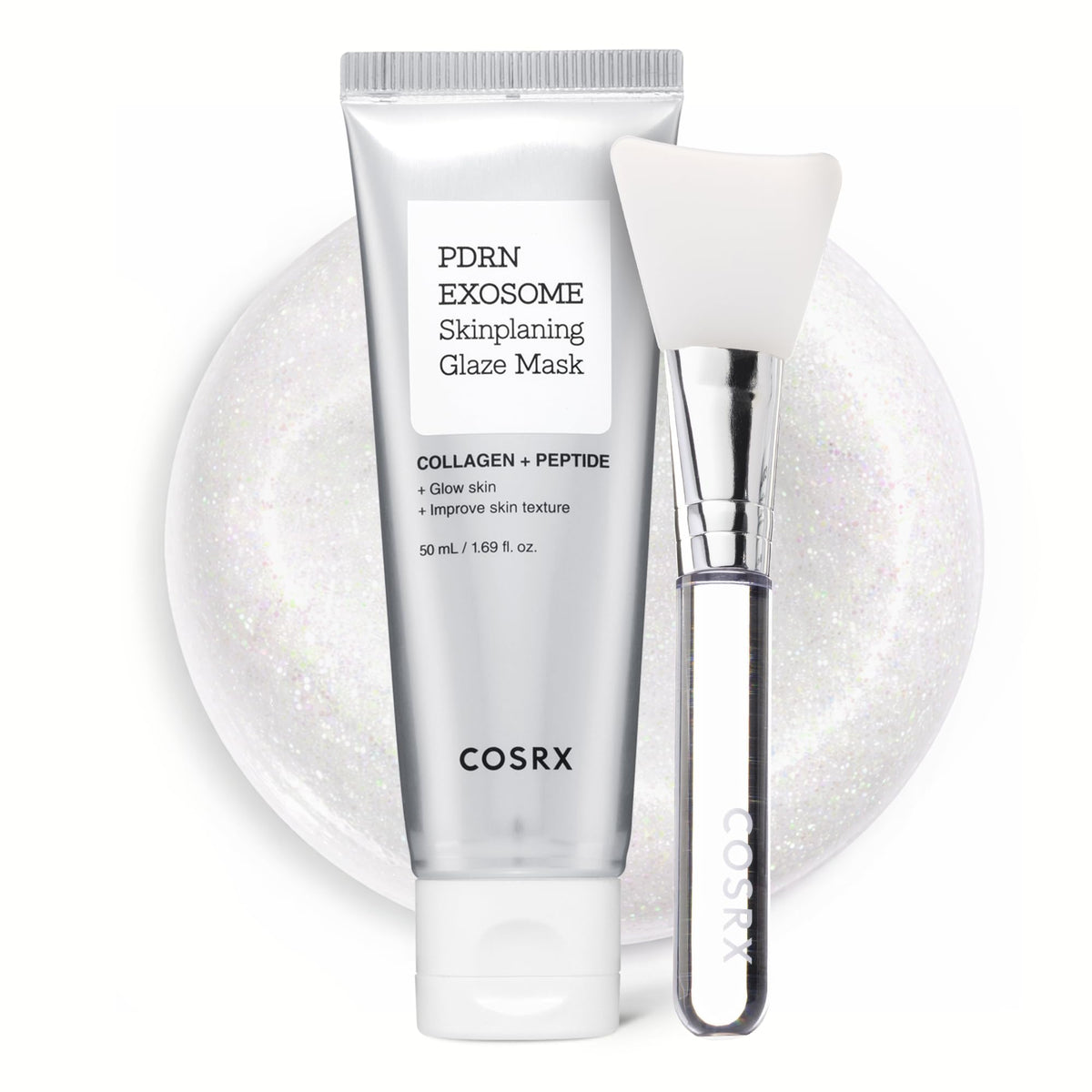 COSRX PDRN EXOSOME Glaze Wrapping Mask with SALMON DNA PDRN, Instant Glow, Easy Peel-Off Overnight Mask for Glass Skin, Firmness, Elasticity & Skin Texture Care, Mothers day gift, Korean Skin Care COSRX buy supplements Au