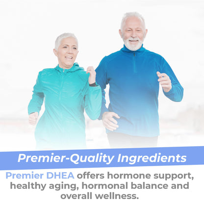 Premier Research Labs Premier DHEA - DHEA Supplement for Women & Men, Pure DHEA 25mg, Hormone Support for Healthy Aging, Wild Yam DHEA, Vegan Friendly - 60 Vegetarian Capsules Premier Research LabsBuy Supplements Australia