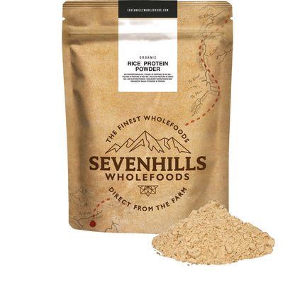 Sevenhills Wholefoods Organic Rice Protein Powder 500g Sevenhills WholefoodsBuy Supplements Australia