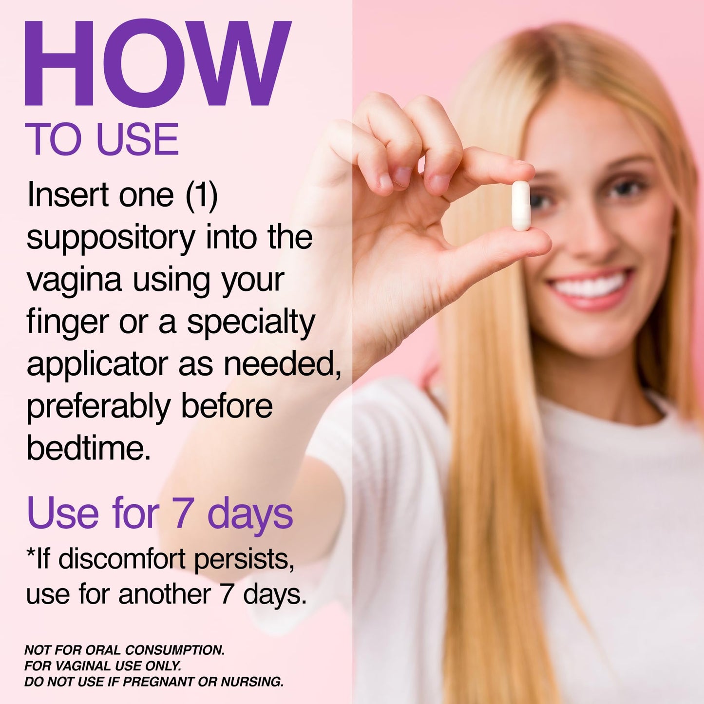 Flextiva Boric Acid Vaginal Suppositories - Boric Acid Pills for Women - Vaginal Health pH Balance for Women FlextivaBuy Supplements Australia