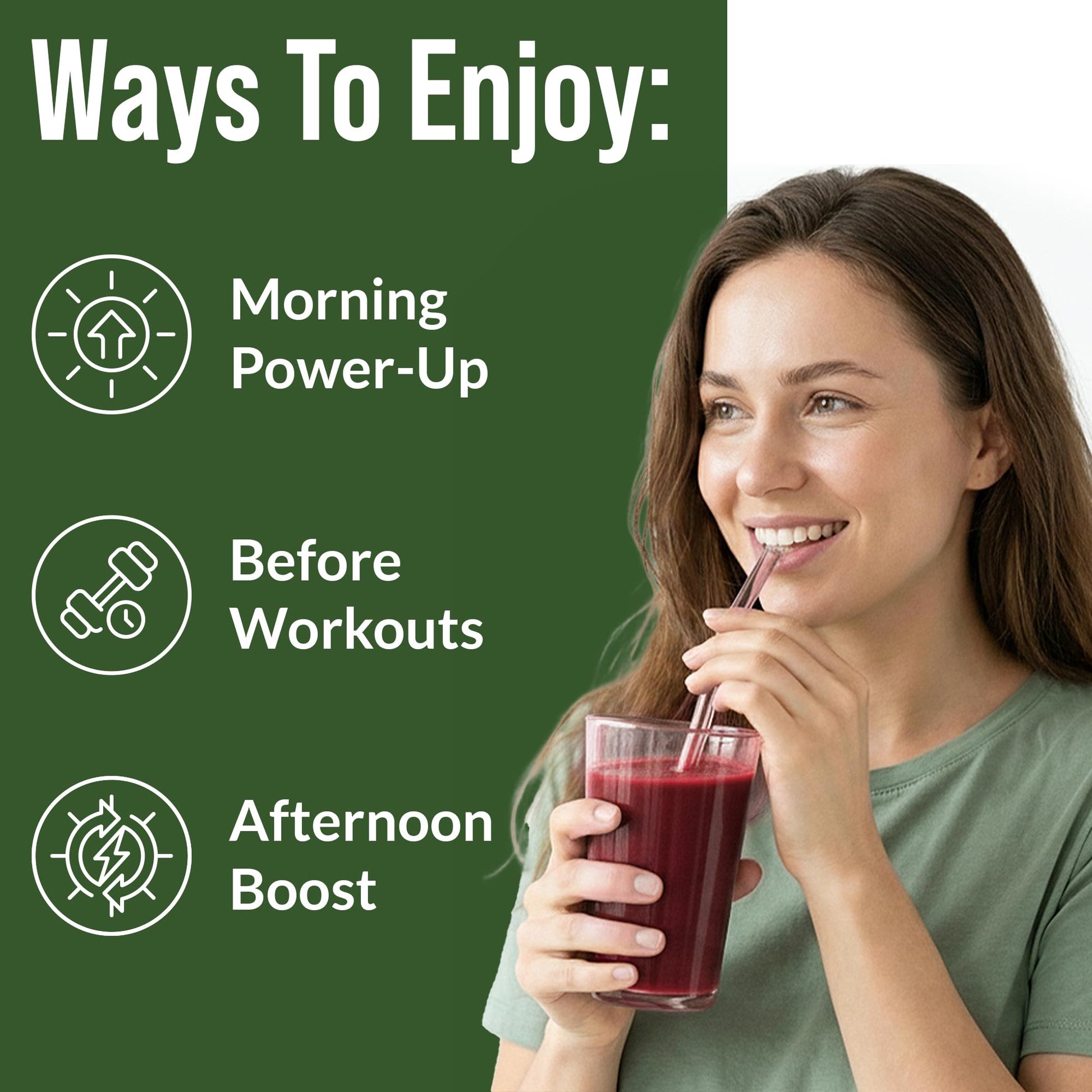 USDA Organic Plant Based Nitric Oxide Booster Powder Supplement for Men & Women. Caffeine Free Supplements 5 Top Organic Ingredients. Beet Root, Tart Cherry, Acerola Cherry, Pomegranate, Red Ginseng Peak PerformanceBuy Supplements Australia