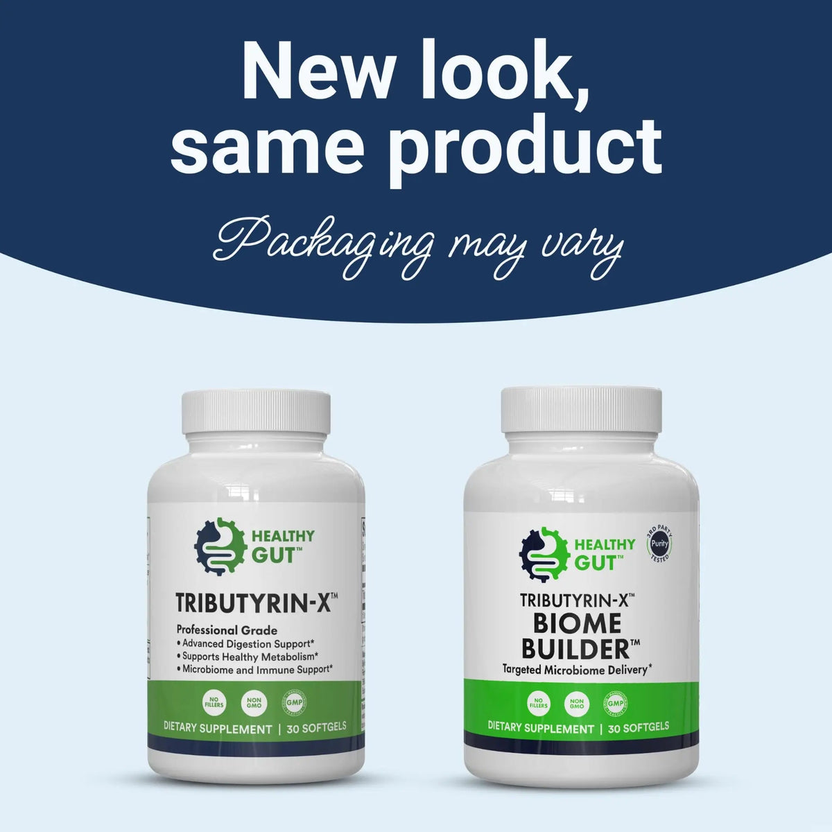 Healthy Gut Tributyrin-X | Most Bioavailable Butyrate Postbiotic for Gut Health & Leaky Gut Support | 99% Pure w/Zero Odor | 30 Softgels Healthy GutBuy Supplements Australia