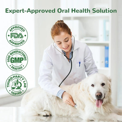 Vetriuntrix Dog Teeth Cleaning Powder, Dental Powder for Dogs Teeth Tartar Remove & Plaque Off, Fresh Breath for Dogs with Natural Plants Blend, Enzymes and Postbiotics, 80g VetriuntrixBuy Supplements Australia