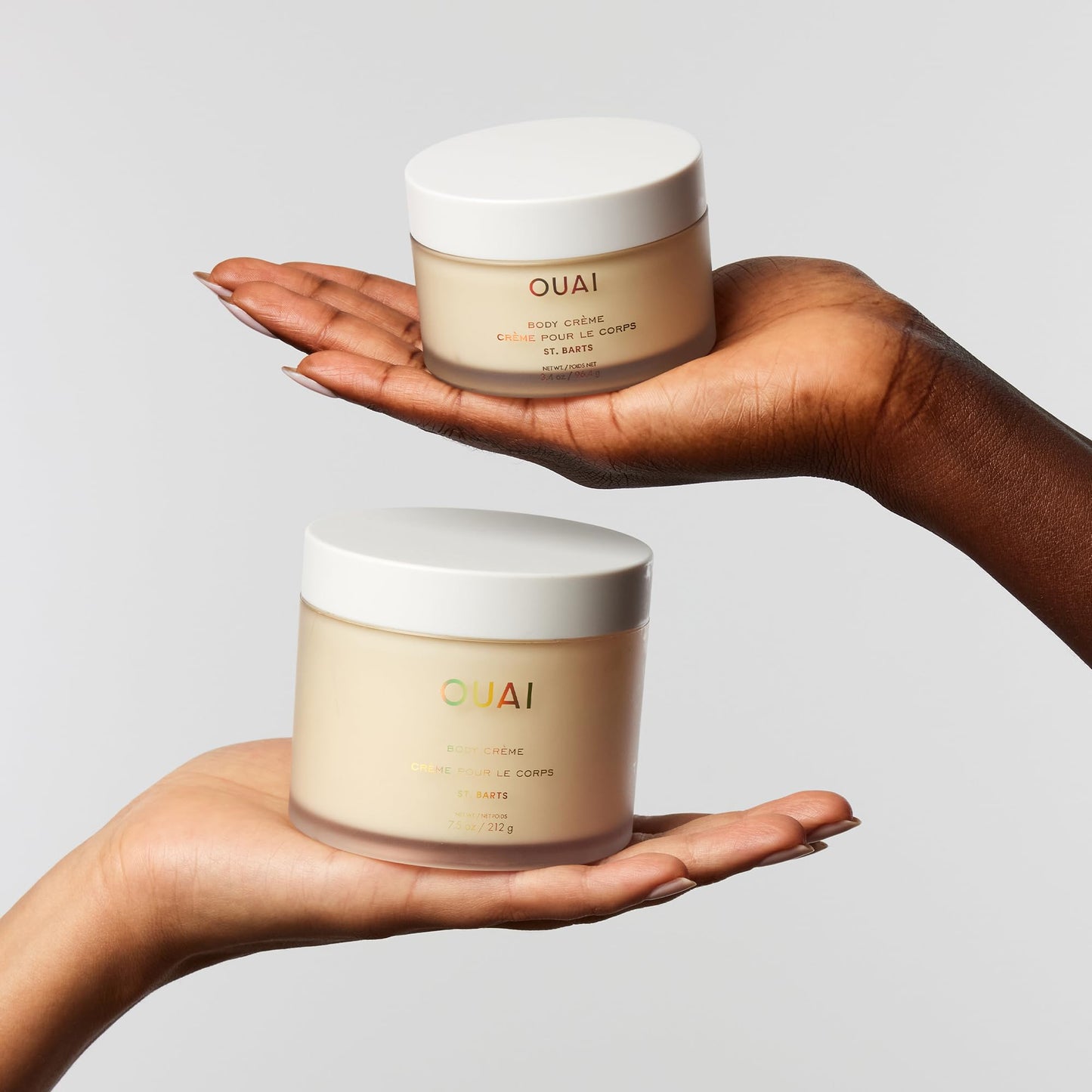 OUAI Body Creme, St. Barts Travel Size - Hydrating Whipped Body Cream with Cupuaçu Butter, Coconut Oil & Squalane - Softens Skin & Delivers Radiant Glow - Sulfate-Free Skin Care (3.4 oz) OUAIBuy Supplements Australia