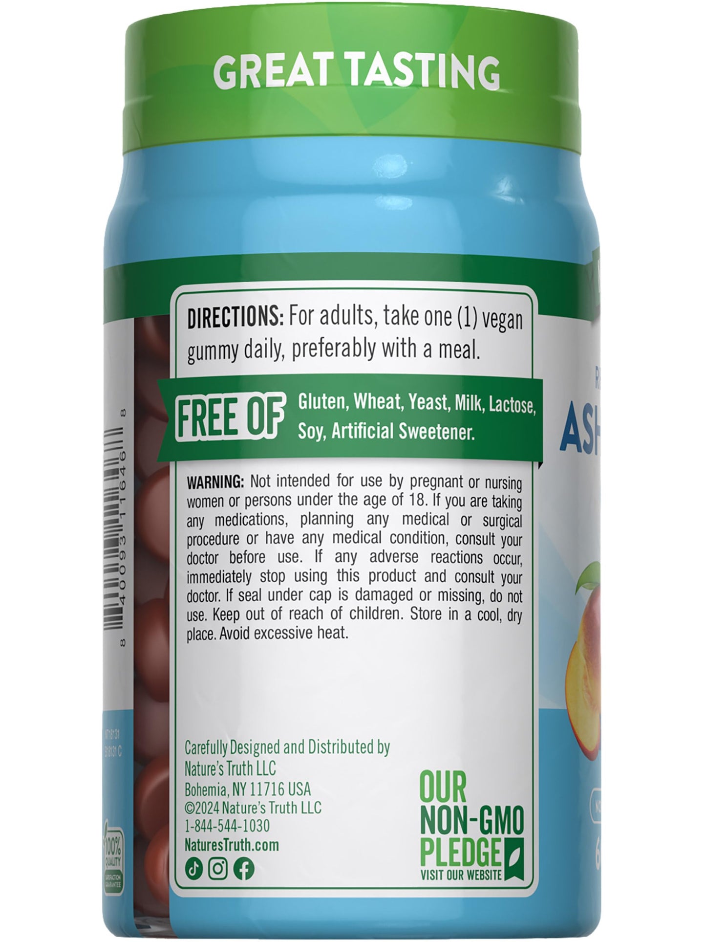 Nature's Truth Ashwagandha Gummies | 60 Count | Tropical Flavor | Vegan, Non-GMO, & Gluten Free Supplement Nature's TruthBuy Supplements Australia