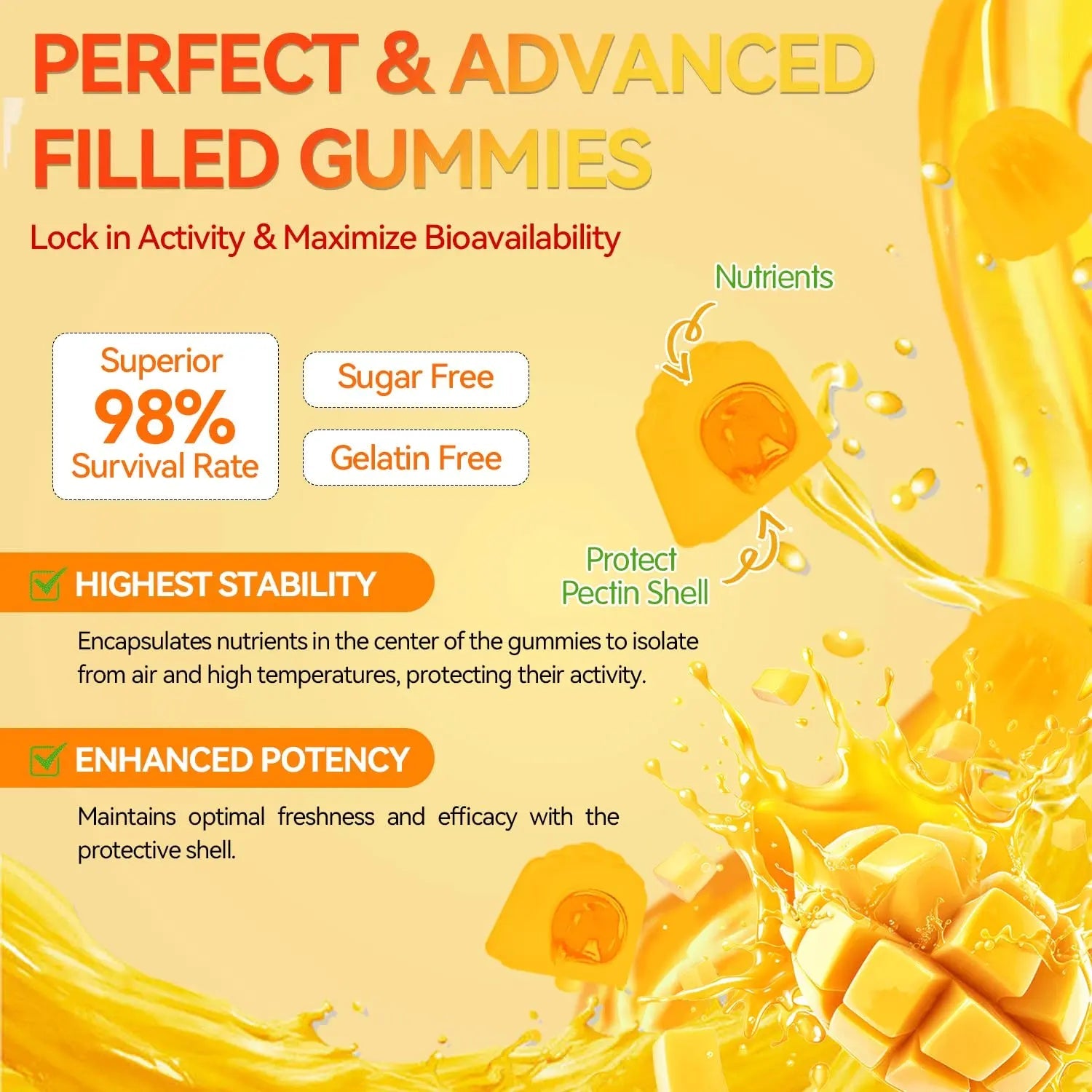 Crasye Probiotic Kombucha Gummies Sugar Free Prebiotic Postbiotic Probiotics Gummies with Slippery Elm for Women and Men Bloating Gut Health Immune and Digestive Support - 60 Gummies - 30 Servings CrasyeBuy Supplements Australia
