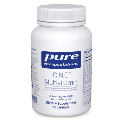 Pure Encapsulations O.N.E. Multivitamin - Once Daily Multivitamin with Antioxidant Complex Metafolin, CoQ10, and Lutein to Support Vision
