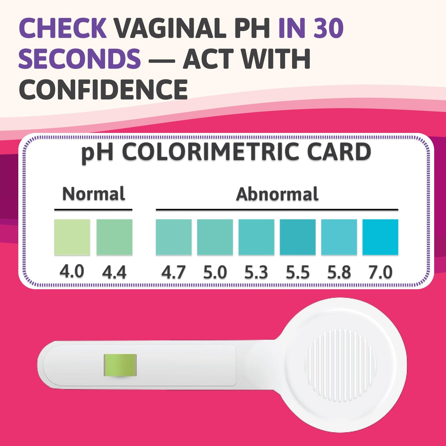Exploro Vaginal pH Balance Test, PH Balance for Women, Vaginal Health pH Test Device, Vaginal Infection Test Kit Alternative to pH Test Strips & PhD Boric Acid, (Pack of 15) Devices ExploroBuy Supplements Australia