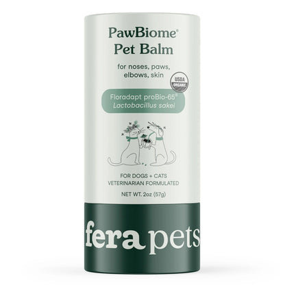 Fera Pets PawBiome® - Cat & Dog Balm for Paws and Nose with Postbiotics - Encourages Skin Recovery - Balances Skin Microbiome - Supports The Skin's Natural Barrier - 2 oz Stick Fera PetsBuy Supplements Australia